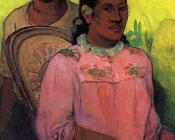 保罗 高更 : Tahitian Woman and Boy